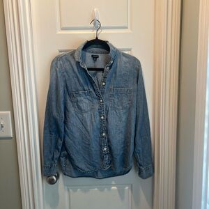 J. Crew Blue Button Down Shirt